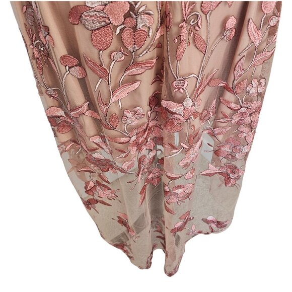 Two Sisters The Label Saskia High Low Dress - Embroidery Rose Sz 6 M - Picture 8 of 16